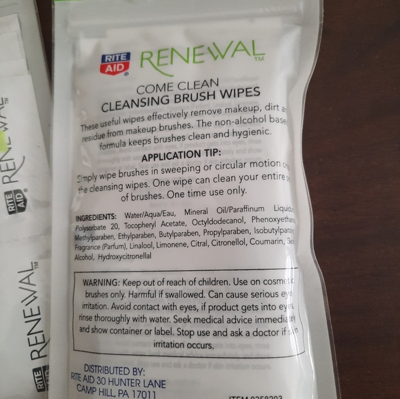 Renewal Come Clean Cleansing Brush Wipes - Picture 4 of 4